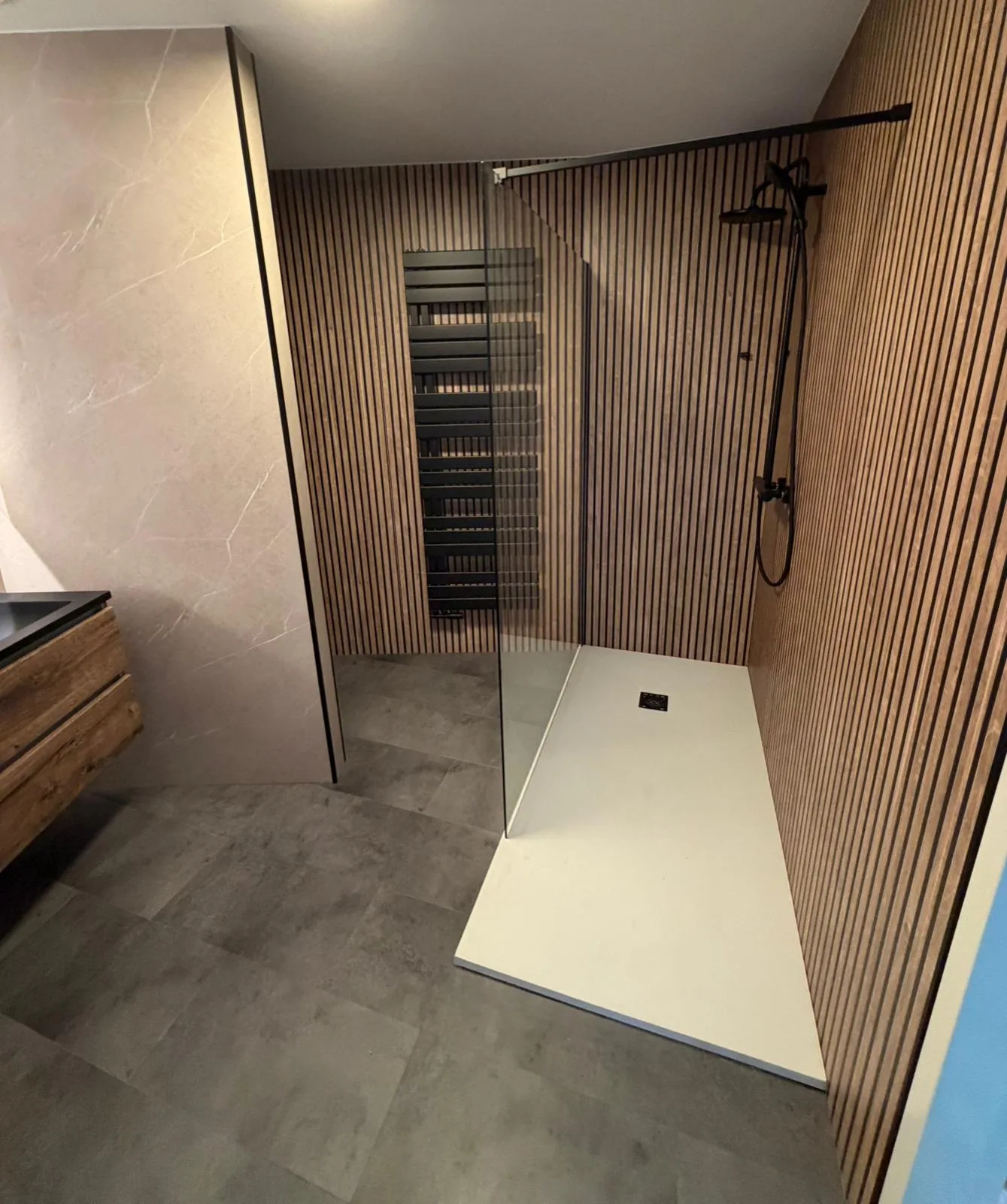 Veilige inloopdouche - lage instap